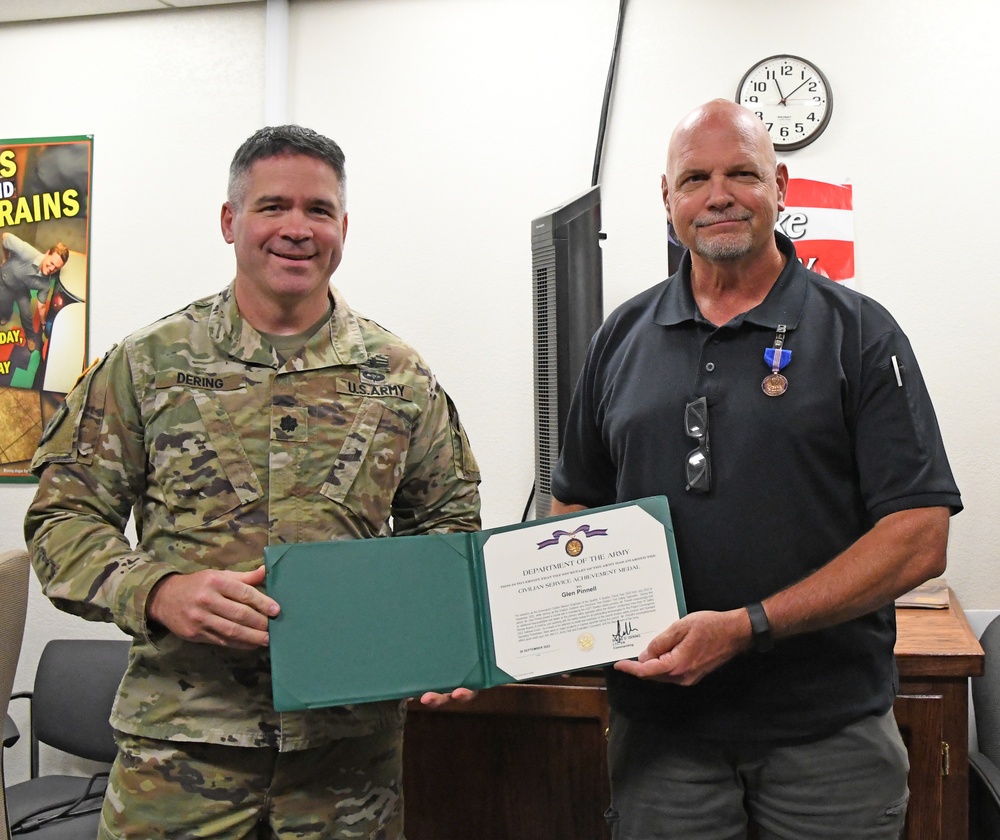 Yuma Test Center recognizes Mission Employee of the Fourth Quarter