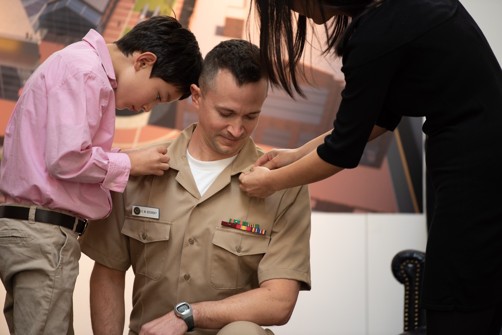 United States Navy Band Welcomes It's Newest Chief Petty Officers