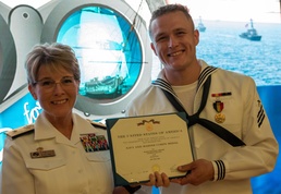 Hospital Corpsman Awarded Navy and Marine Corps Medal