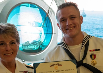 Hospital Corpsman Awarded Navy and Marine Corps Medal