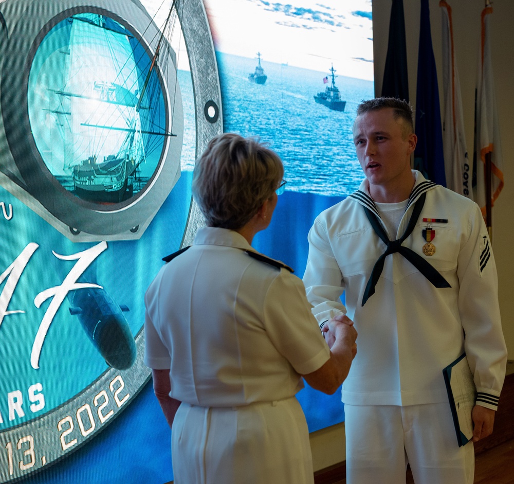 Hospital Corpsman Awarded Navy and Marine Corps Medal