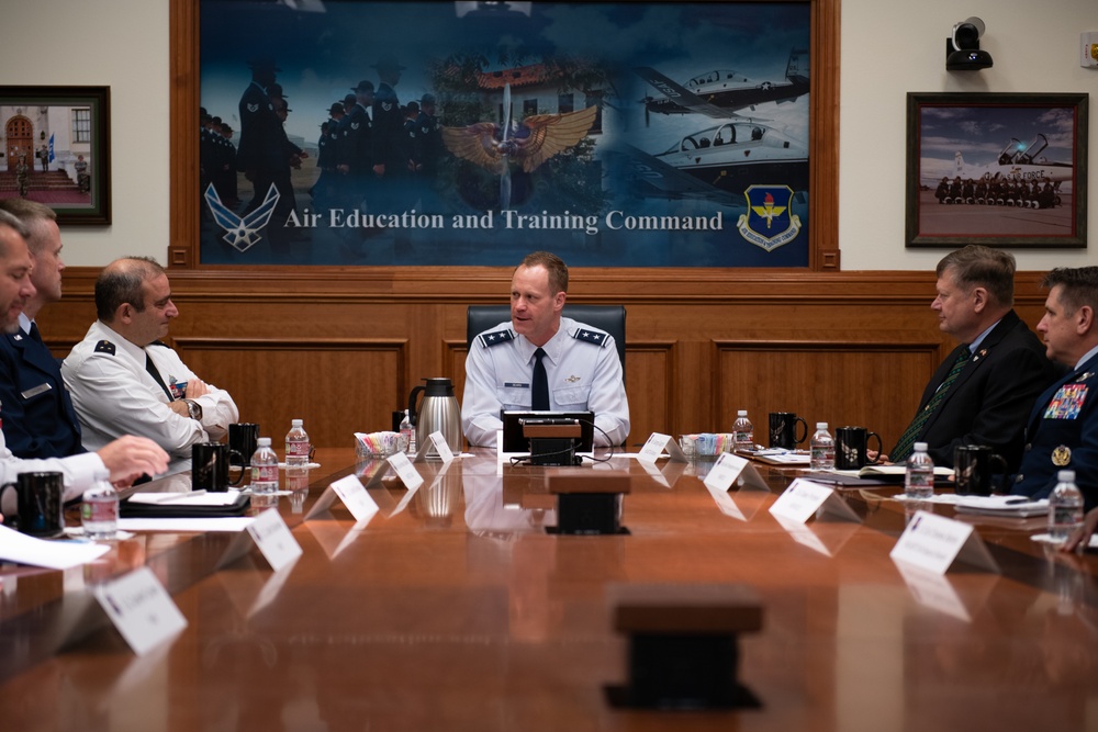 AETC, French Air and Space Forces initiate pilot training information exchange