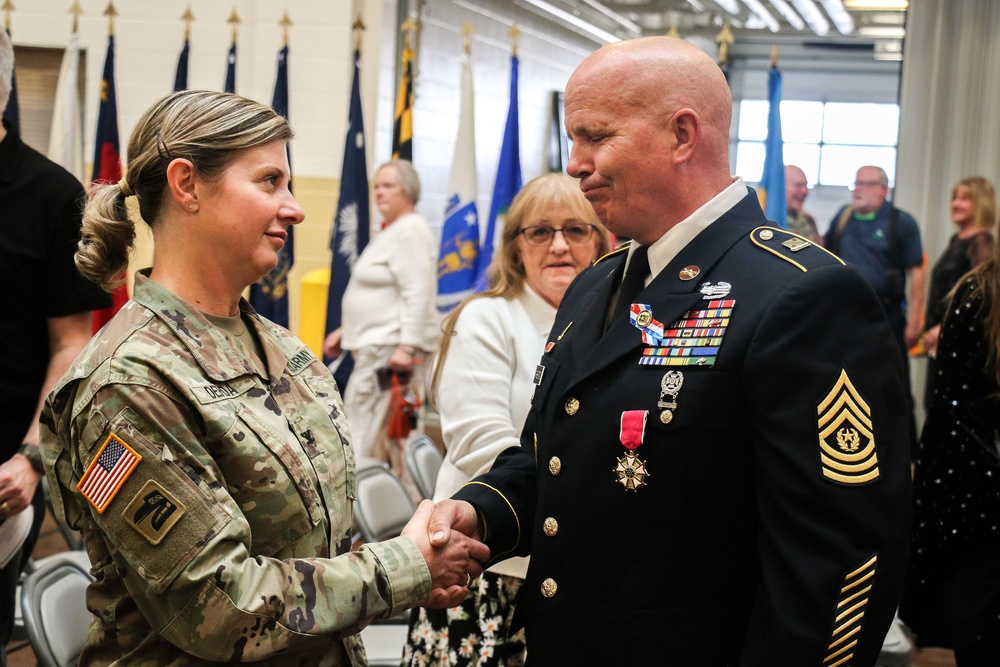 WA Guard Command Sgt. Major leaves a legacy after 40 years of service