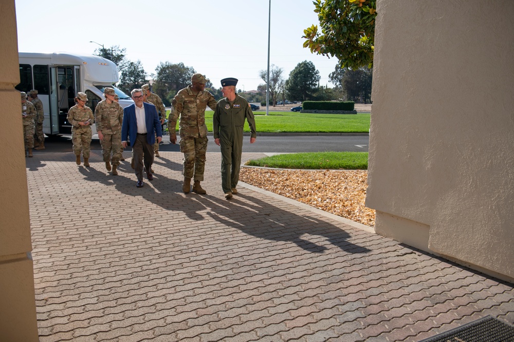 Office of the AF Surgeon General and DHA leadership visits DGMC