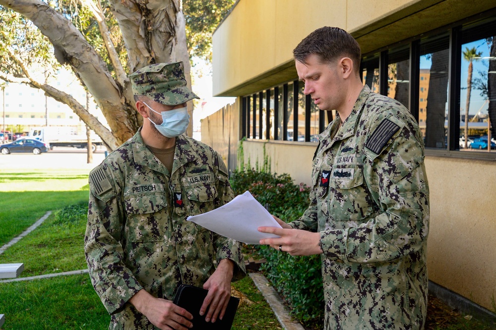 NASNI clinic conducts medical processing for MSRON 11 mobilization