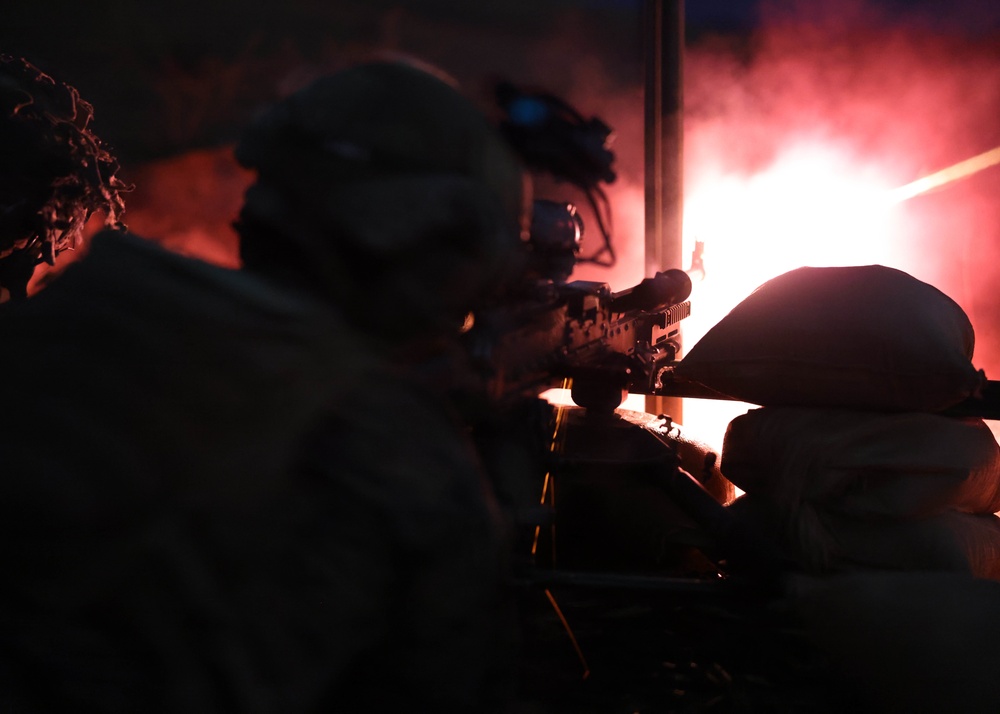 3rd Bn., 1st Marines conducts battalion field exercise