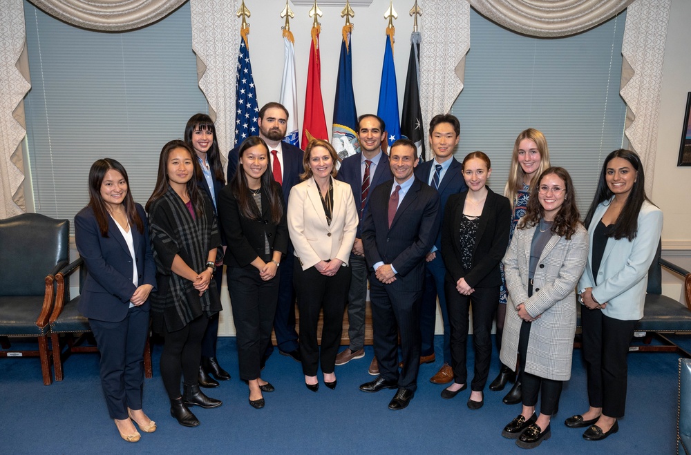 Deputy Secretary Hicks Hosts Yale Fellows