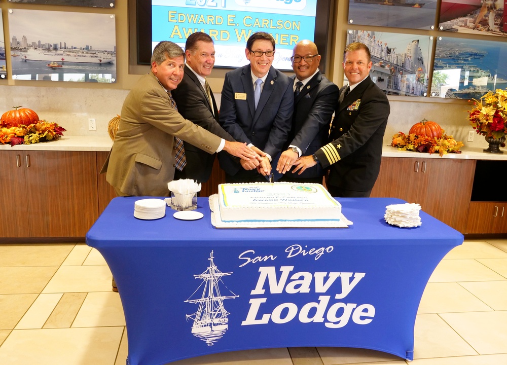 Navy Lodge Receives Edward E. Carlson Award