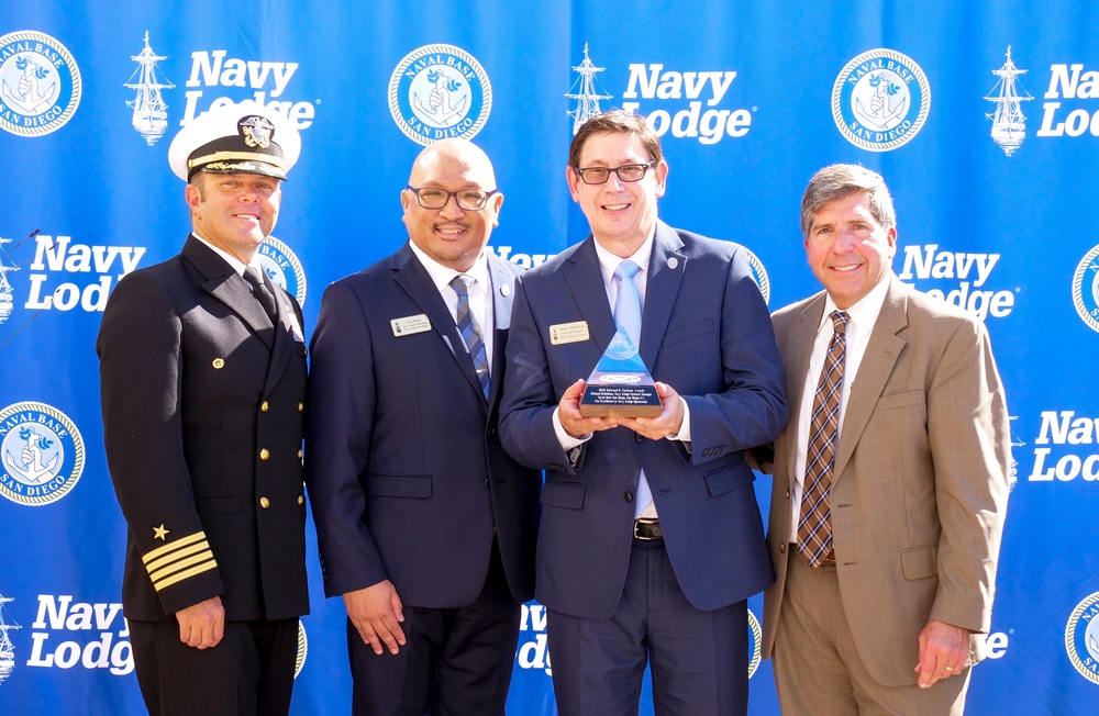 Navy Lodge Receives Edward E. Carlson Award