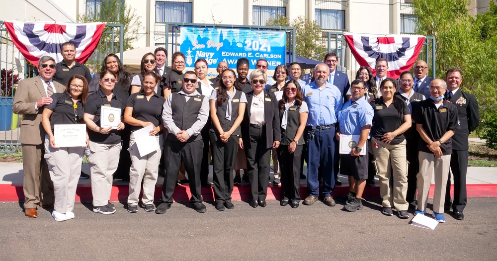 Navy Lodge Receives Edward E. Carlson Award