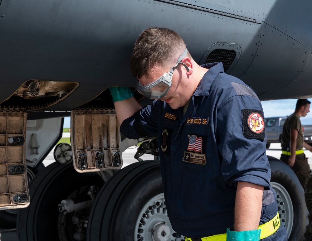 B-1B Bomber Task Force returns to Guam for multilateral training operations