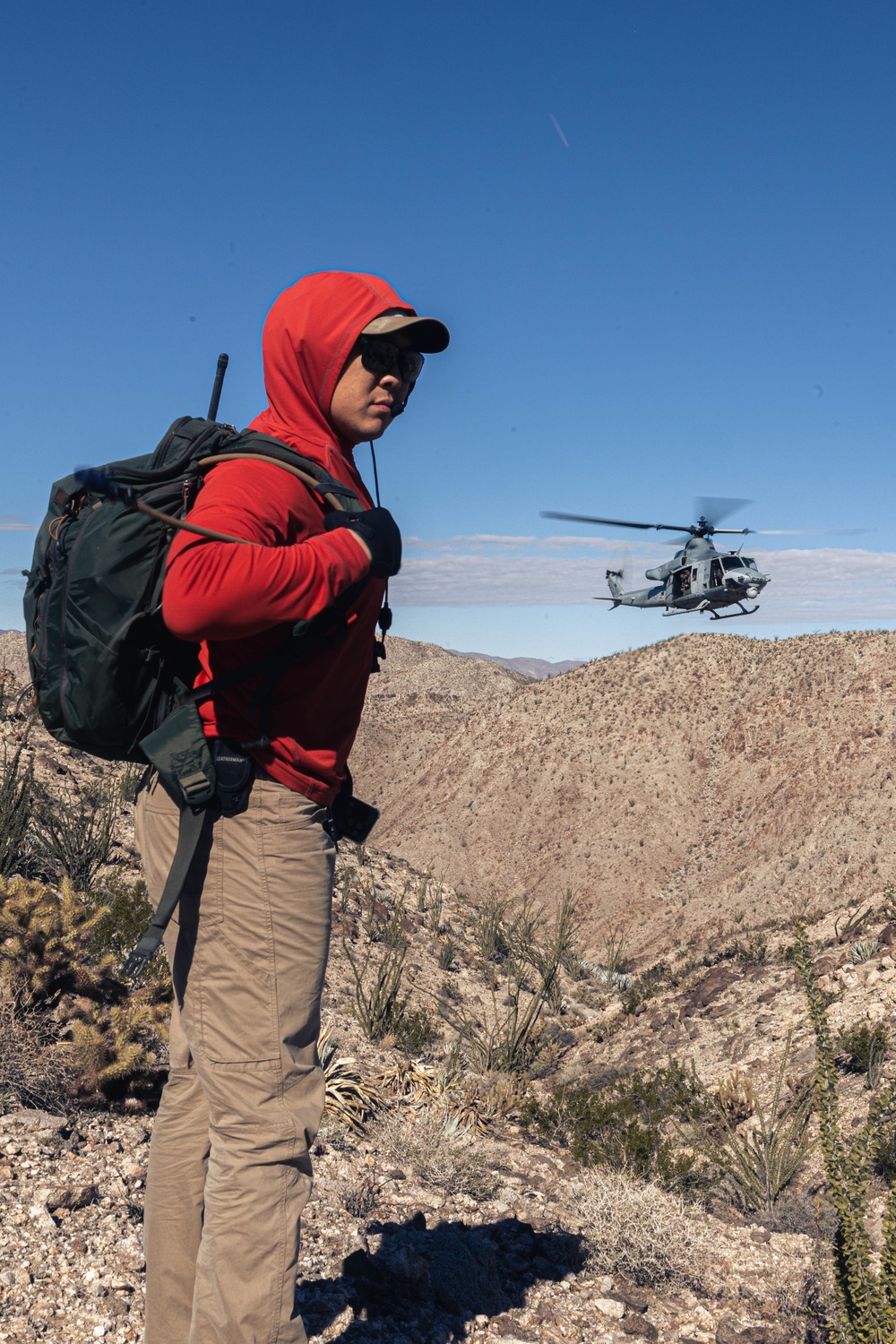 HMLAT-303 Marines provide external lift capabilities to local wildlife agencies