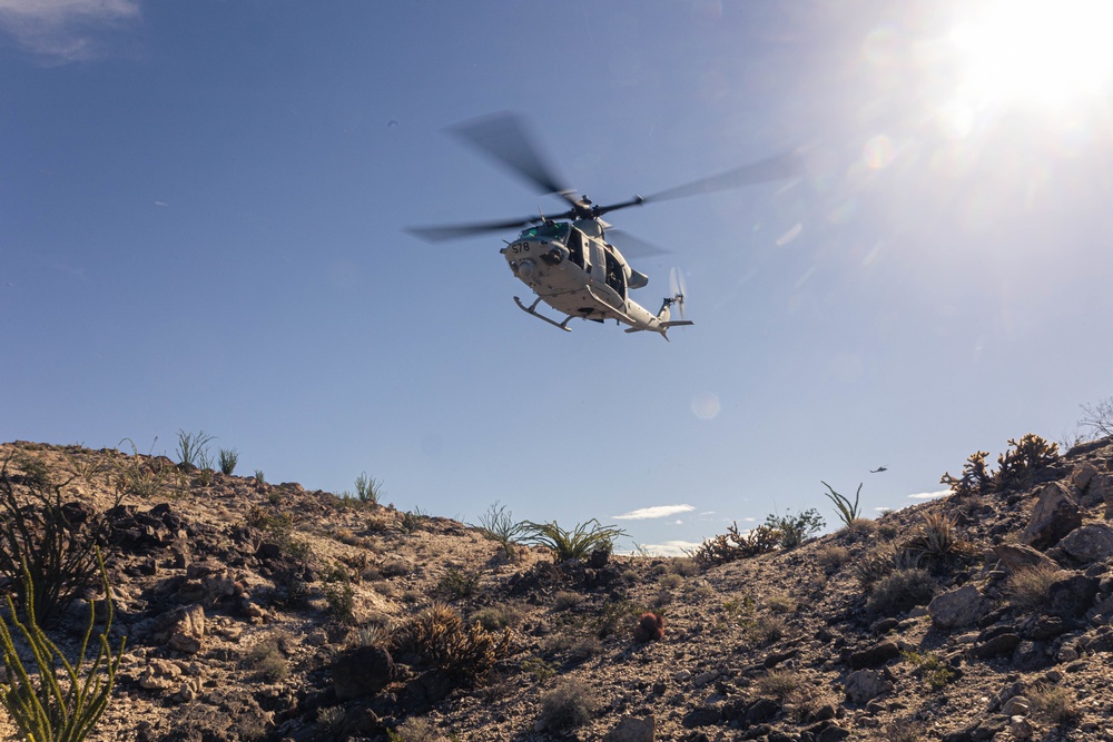 HMLAT-303 Marines provide external lift capabilities to local wildlife agencies