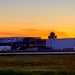 Dusk scenes at Sparta-Fort McCoy Airport at Fort McCoy