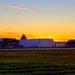 Dusk scenes at Sparta-Fort McCoy Airport at Fort McCoy