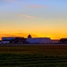 Dusk scenes at Sparta-Fort McCoy Airport at Fort McCoy