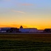 Dusk scenes at Sparta-Fort McCoy Airport at Fort McCoy