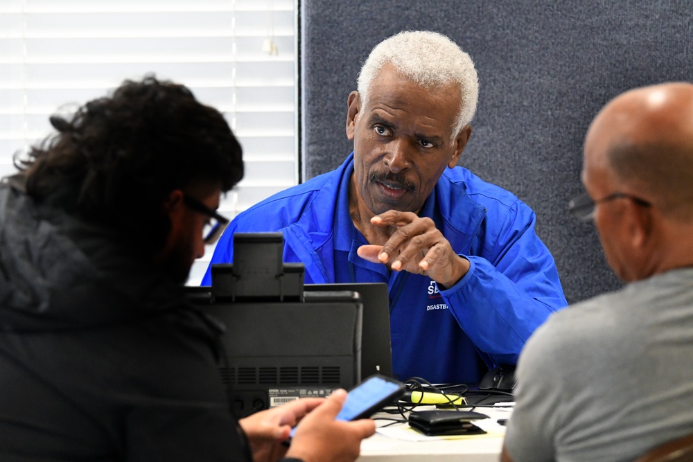 A Disaster Recovery Center is Set Up to Assist Residents Impacted by Hurricane Ian