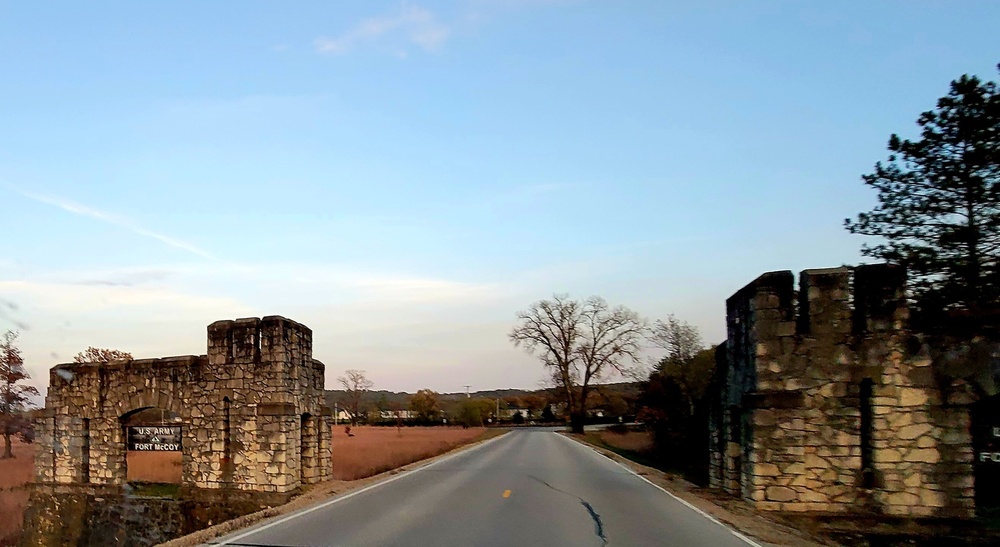 Old Stone Gates on Fort McCoy's South Post