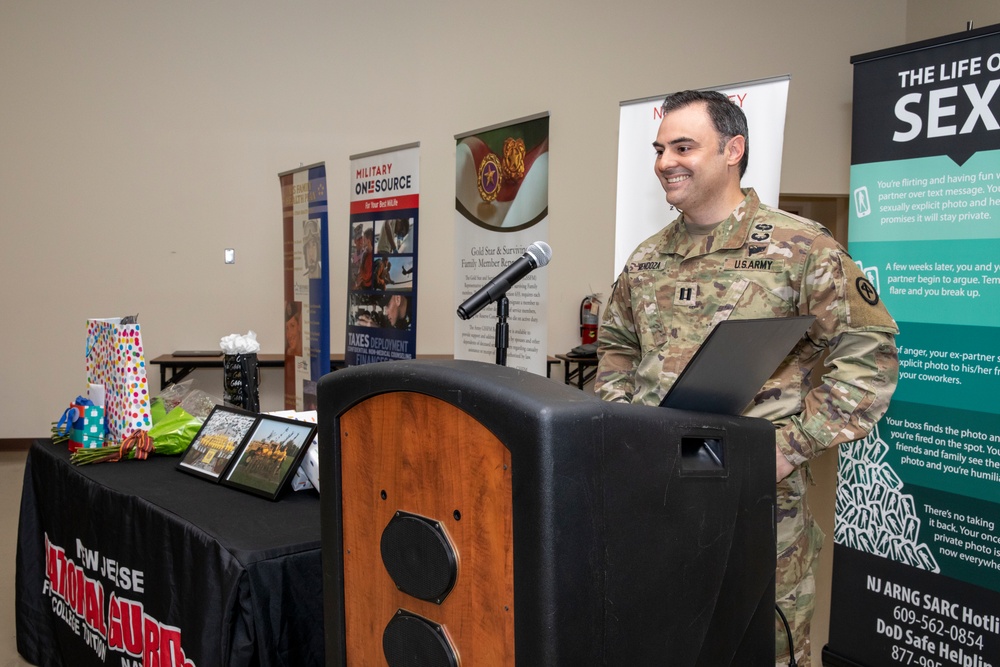 Warrant Officer Giuli Iommazzo Promotion Ceremony