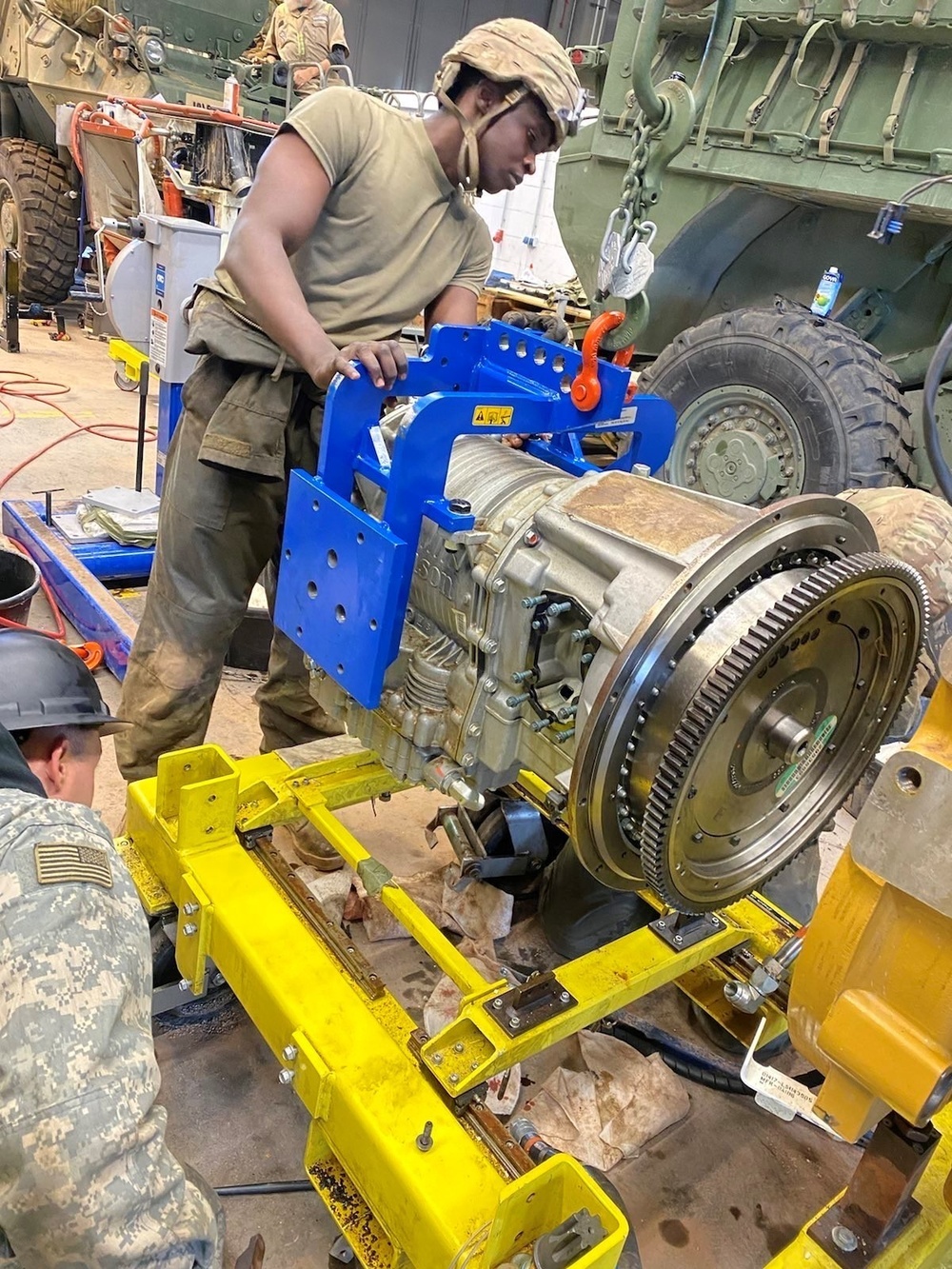 Air Defenders get hands on maintenance training with their new M-SHORADS