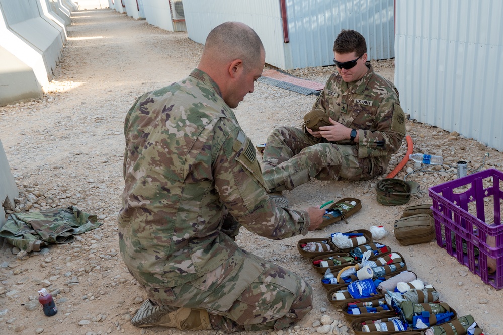 PSAB Soldiers Exercise Tactical Combat Casualty Care