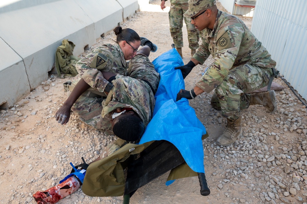 PSAB Soldiers Exercise Tactical Combat Casualty Care