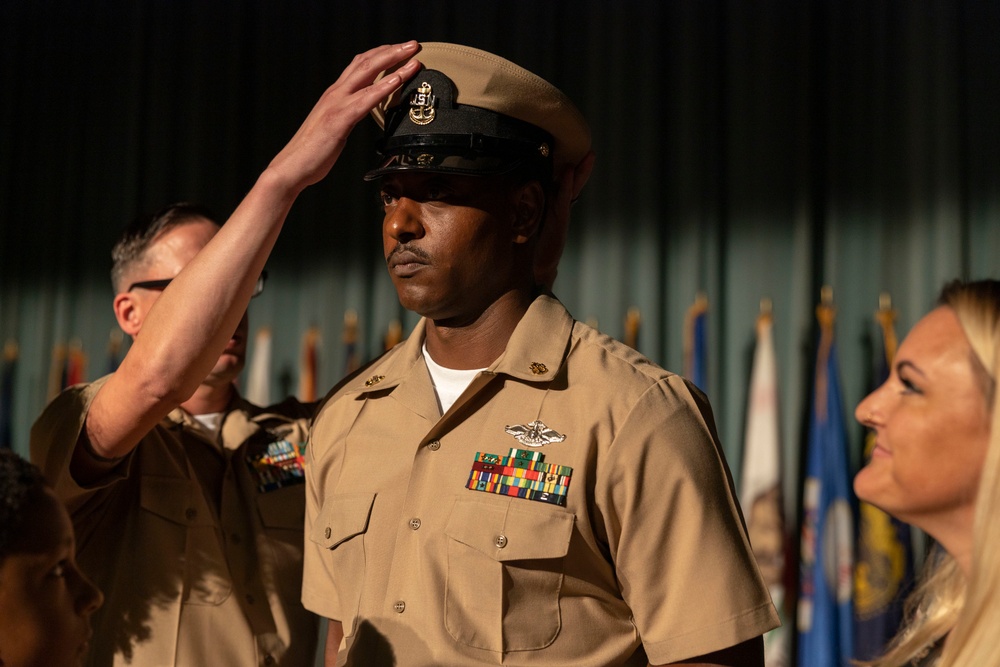 Okinawa's newest Chief Petty Officers