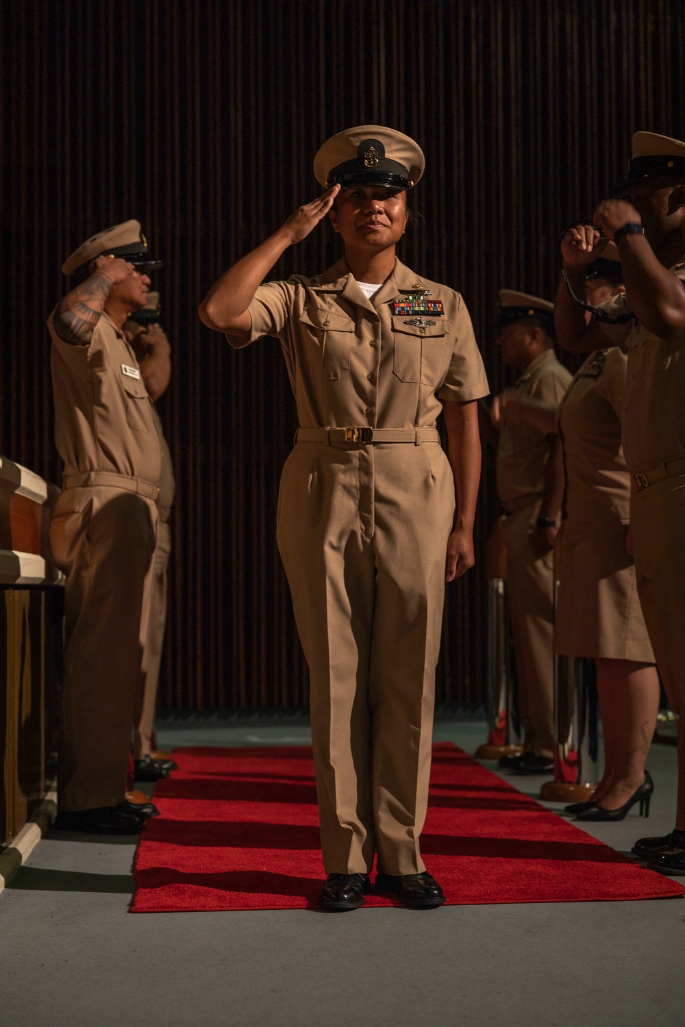 Okinawa's newest Chief Petty Officers