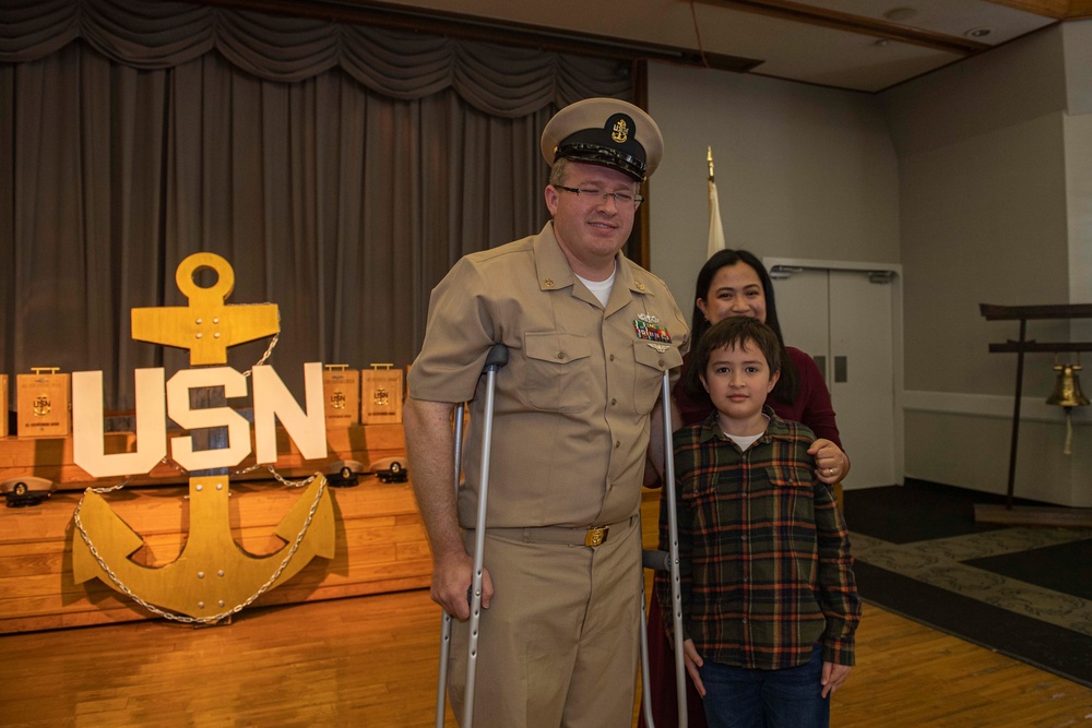 CFAS Host Chief Pinning Ceremony