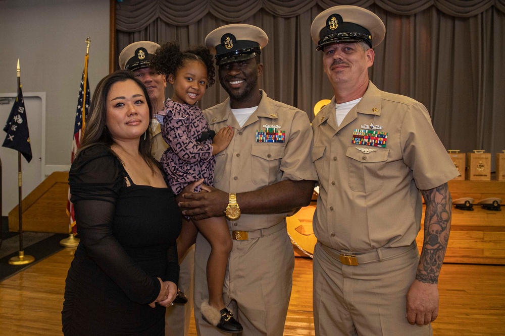 CFAS Host Chief Pinning Ceremony