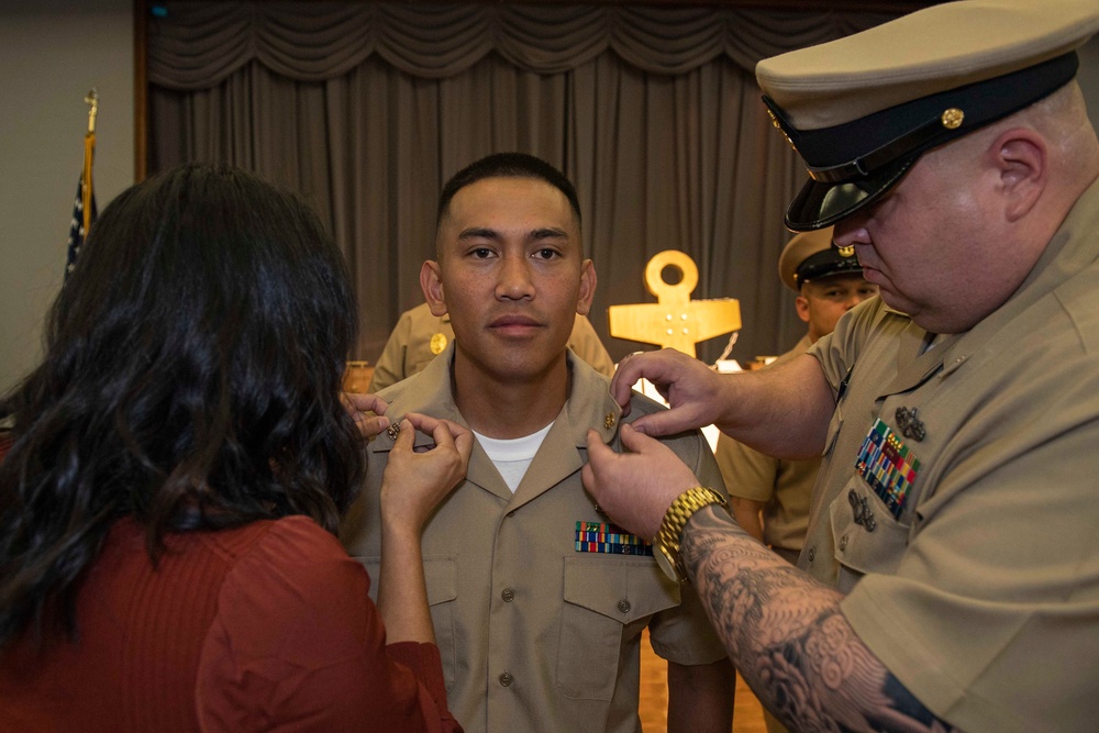 CFAS Host Chief Pinning Ceremony