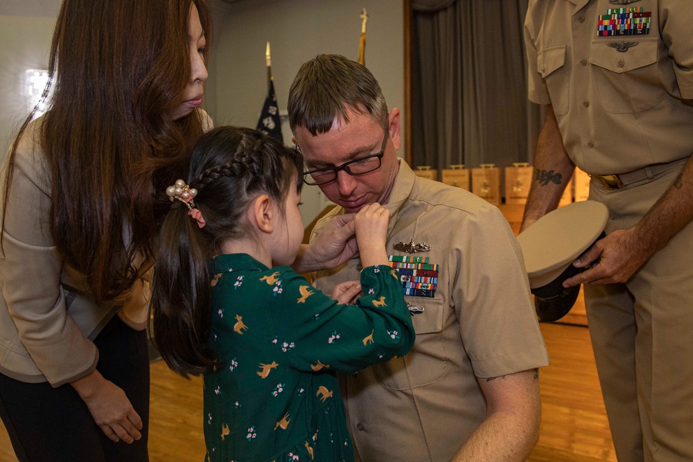 CFAS Host Chief Pinning Ceremony