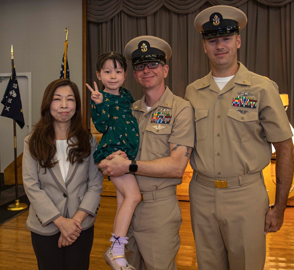 CFAS Host Chief Pinning Ceremony