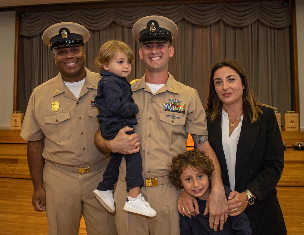 CFAS Host Chief Pinning Ceremony