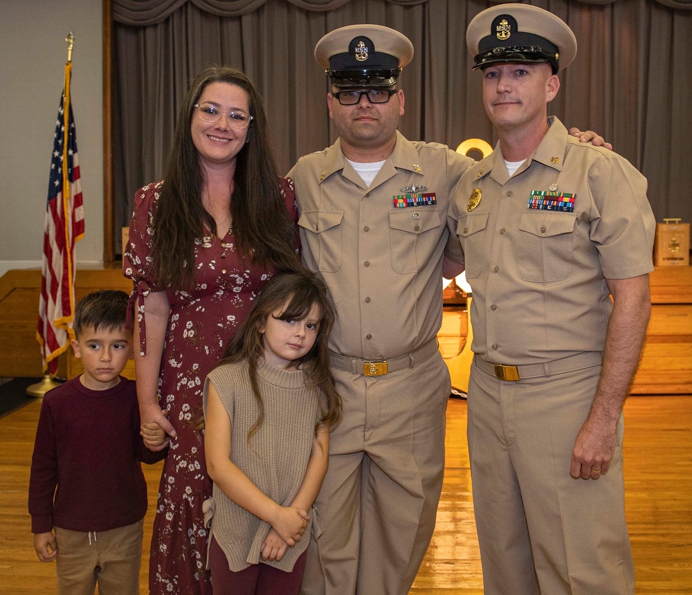 CFAS Host Chief Pinning Ceremony