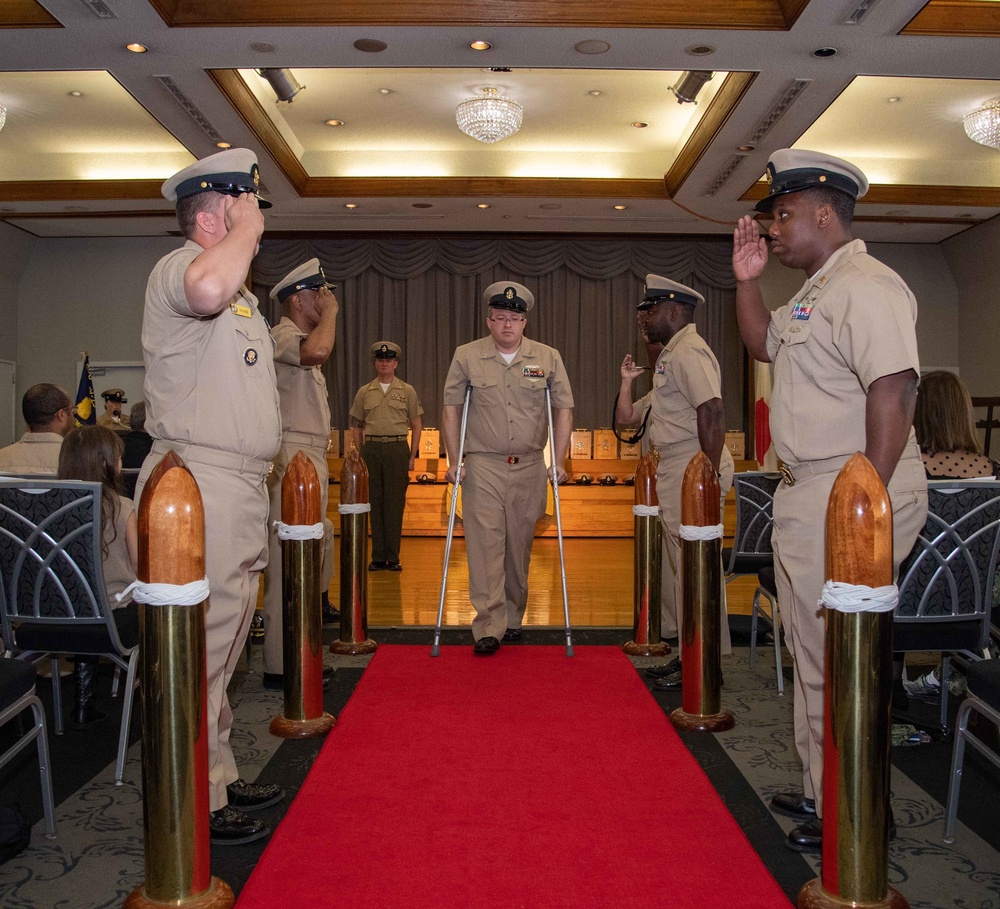 CPO Pinning Ceremony at CFAS