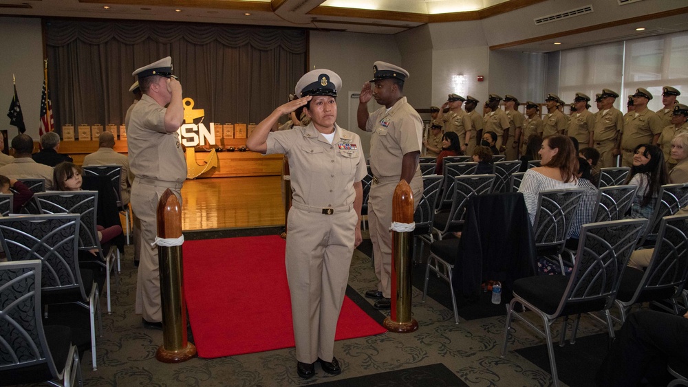 CPO Pinning Ceremony at CFAS