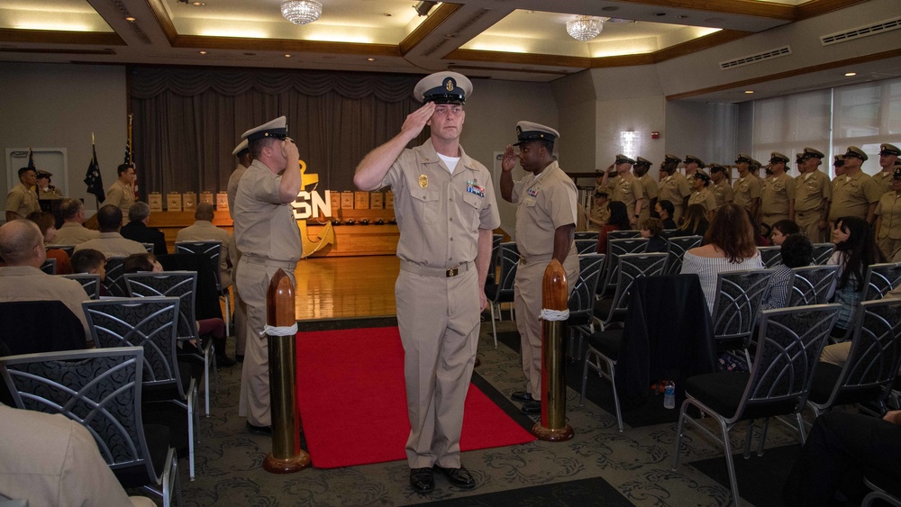 CPO Pinning Ceremony at CFAS