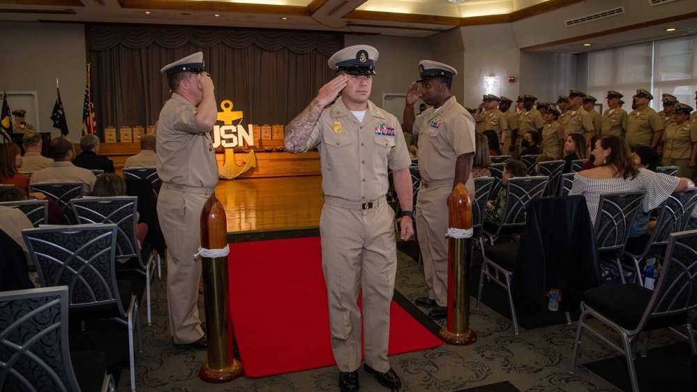 CPO Pinning Ceremony at CFAS