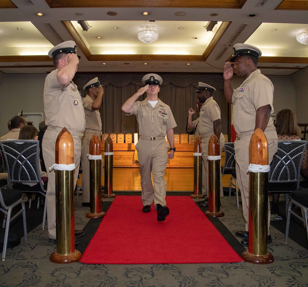 CPO Pinning Ceremony at CFAS