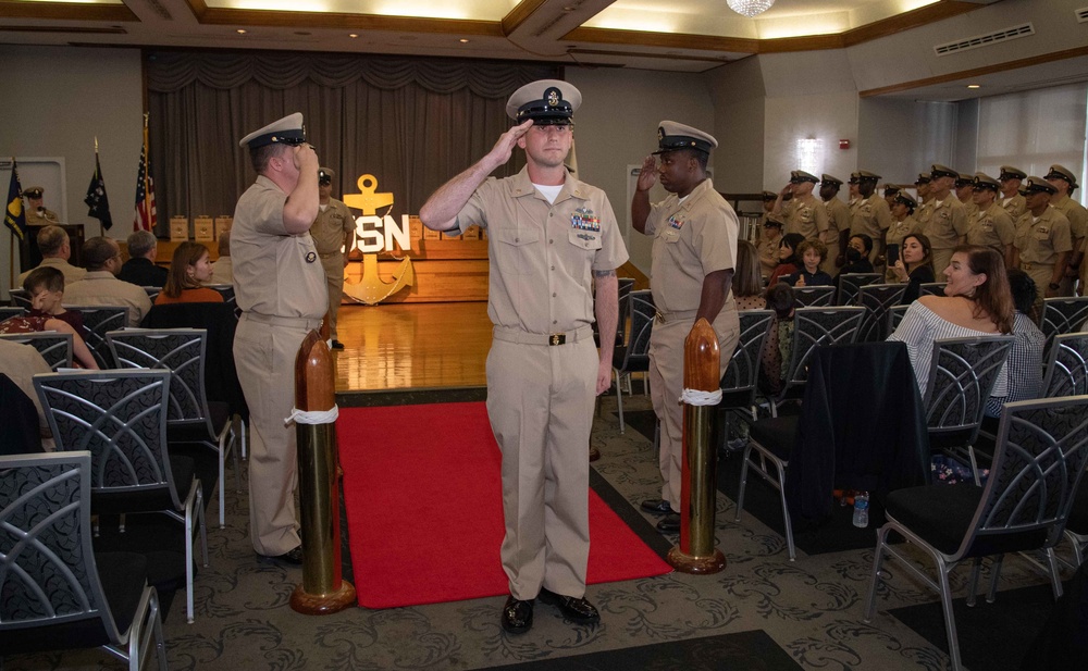 CPO Pinning Ceremony at CFAS