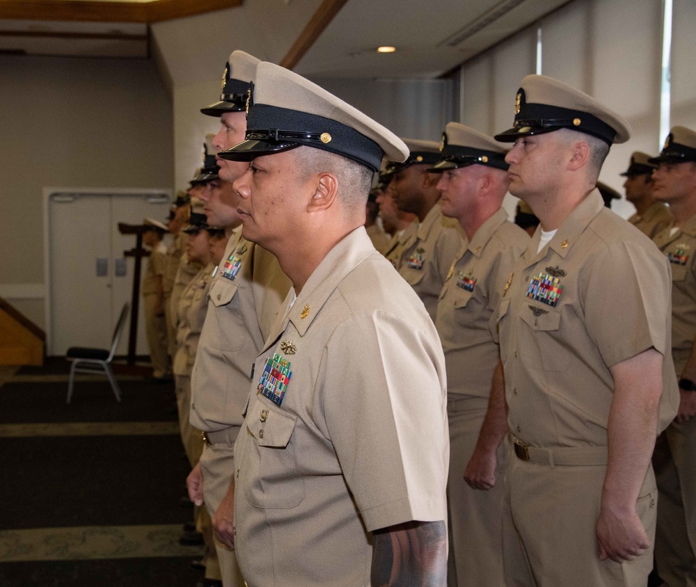 CPO Pinning Ceremony at CFAS