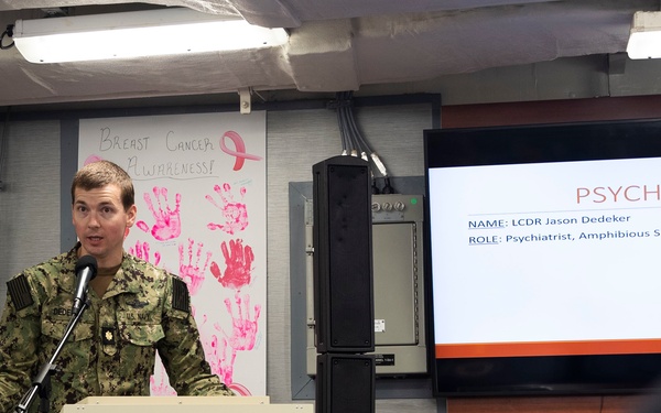 USS Tripoli Mental Health Fair