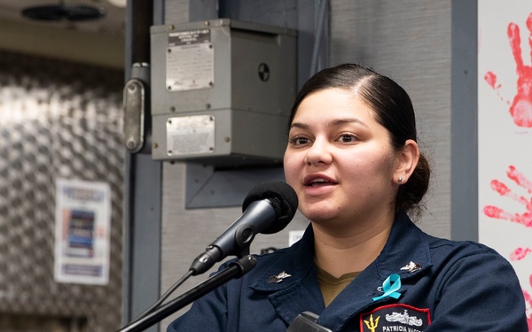 USS Tripoli Mental Health Fair