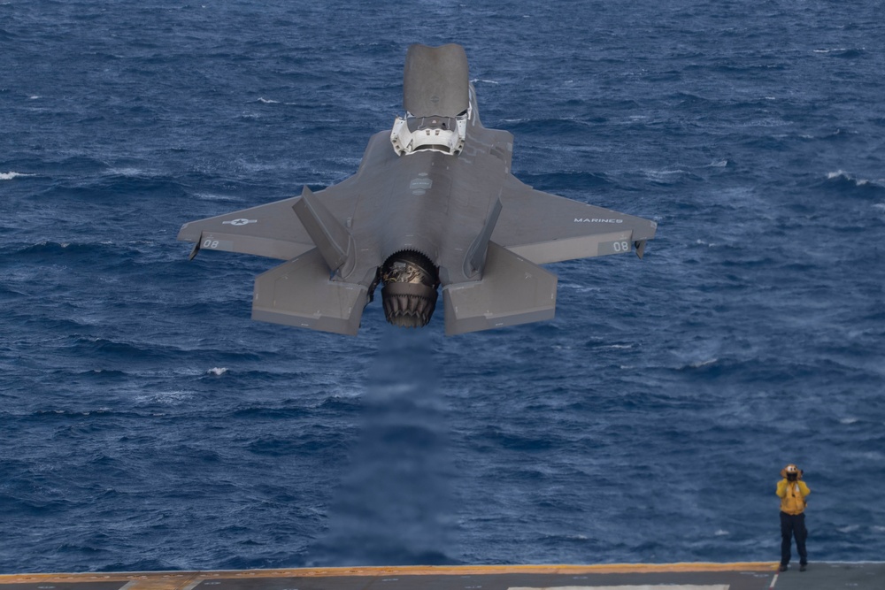 F-35B launches