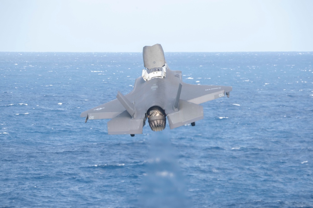 F-35B launches