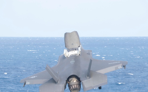 F-35B launches