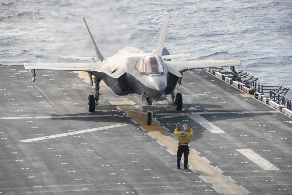 F-35B launches