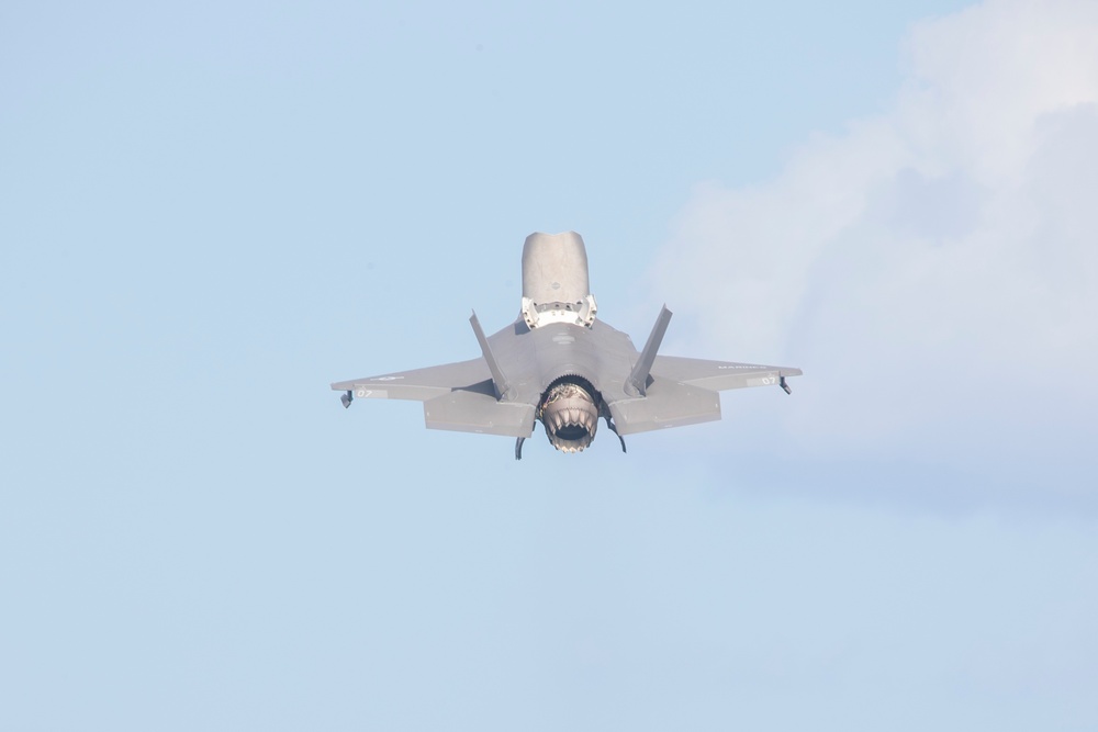 F-35B launches